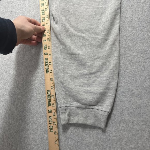 BYLT Joggers Mens Large Gray Elastic Waist Tapered Premium Basics Athleisure - Picture 5 of 10